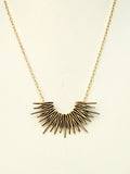 Half Radiant Sun Necklace