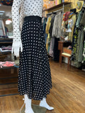 Polka Dot Circle Skirt