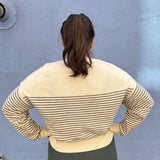 Striped Sweater with Pocket