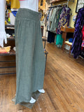 Linen Smock Waist Pants (color options)