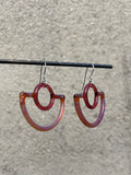 The Glass Balance Hoop Earrings