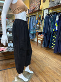 Linen Diagonal Tape Accent Pants (color options)