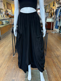 Linen Flowy Maxi Skirt (color options)