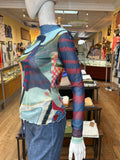 All Around Artsy LS Mesh Top #1