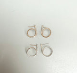 Wisp Stud Earrings (metal options)