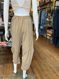 Raw Trim Detail Genie Pants (color options)