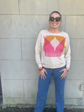 Diamond Sunset Tri Blend Pullover