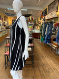 Black + White Shift Dress