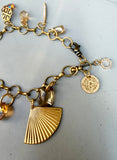 Vintage Elements Swarovski Crystal Charm Bracelet