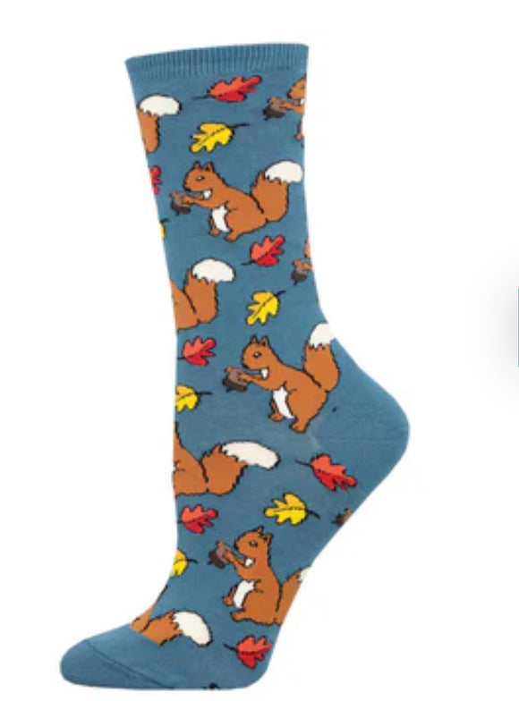 Squirrel Them Away Socks