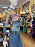 All Around Artsy LS Mesh Top #8