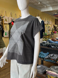 Palindromes Geo Triangles Loose Fit Tee