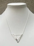 Acute Triangle Necklace