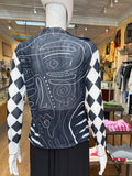 All Around Artsy LS Mesh Top #15