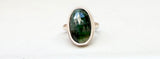 Lake Ring #81 - Rose Cut Emerald
