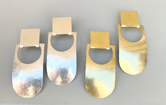 Botao Earrings (metal options)