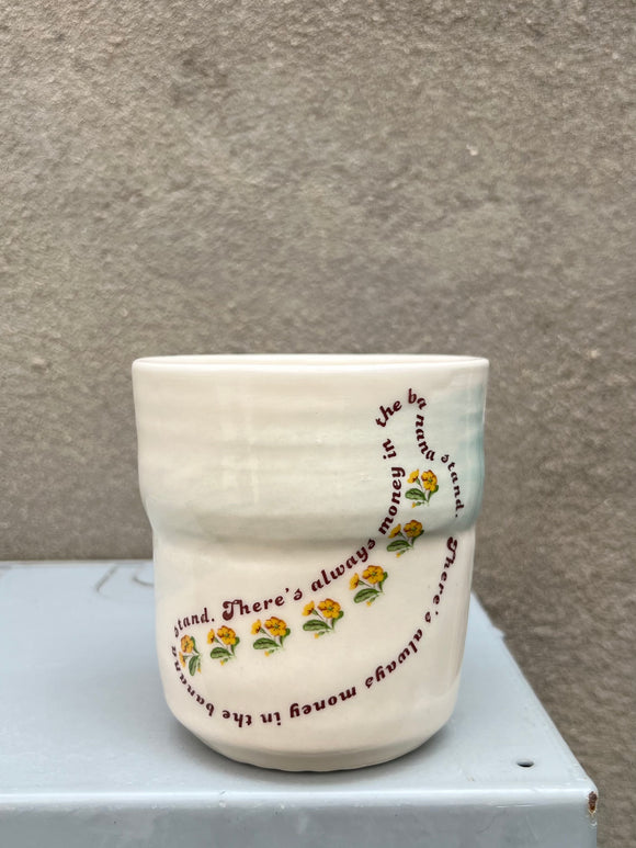 Banana Stand Ceramic Cup