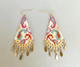 Paisley Drop Earrings (color options)