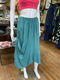 Linen Pouch Pocket Skirt (color options)