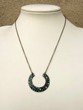 Circle Enamel Necklace
