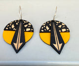 Arrow Terrazzo 2-Layer Earrings