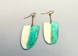 Cream + Patina Dangle Earrings