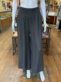 Linen Smock Waist Pants (color options)