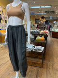 Linen Diagonal Tape Accent Pants (color options)