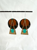 Deco 3-Layer Earrings (color options)
