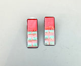 Colorful Enamel Rectangle Studs