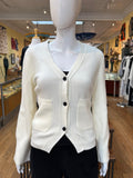 Ivory Knit Cardigan