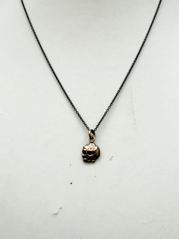 Skull Symbol Charm Necklace