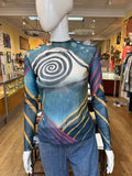 All Around Artsy LS Mesh Top #5