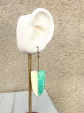 Cream + Patina Dangle Earrings