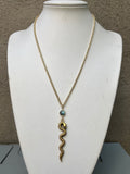 Labradorite Serpent Necklace