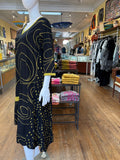 Joy Dress 3/4 Sleeve, Mustard