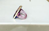 Exclusive Custard + Argentina Ring #11 (size options)