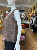 Short Tank, Brown