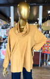 Cotton/Terry cowl tunic (Color Options)