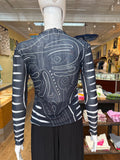 All Around Artsy LS Mesh Top #17