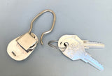 Vintage Sterling Silver Keychain (multiple options)