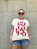 Chili Peppers Loose Fit Tee