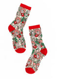 Good Luck Trolls Berry Lucky Shimmer Sheer Socks