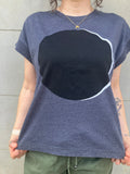 Solar Eclipse Loose Fit Tee