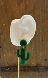 Acrylic Cactus Dangles (multiple options)