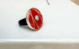 Exclusive Custard + Argentina Ring #7 (size options)