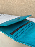 Handmade Leather Checkbook Wallet