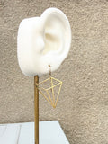 Pyramid Earrings (metal options)