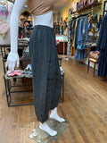 Linen Diagonal Tape Accent Pants (color options)
