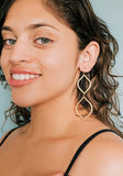 Golden Ogee Earrings